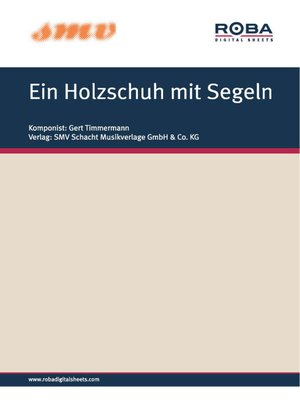 cover image of Ein Holzschuh mit Segeln